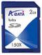 A-DATA Turbo SD Card 150X 2GB